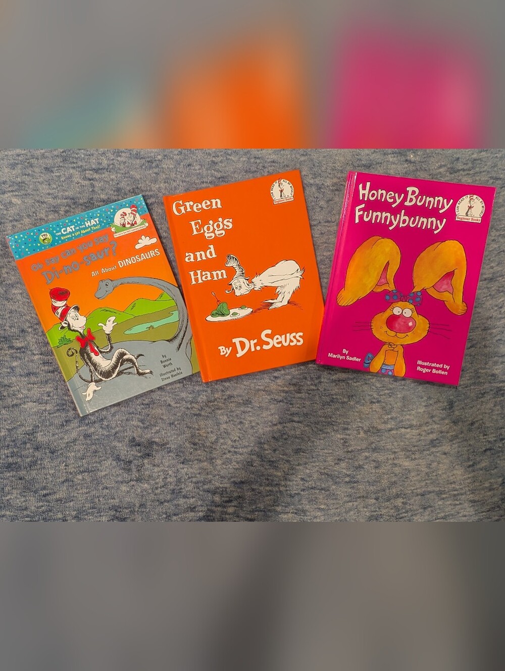 3 Dr. Seuss Hardcover Books